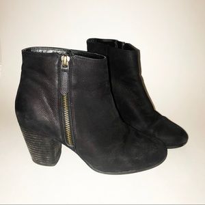 Black BP booties size 6